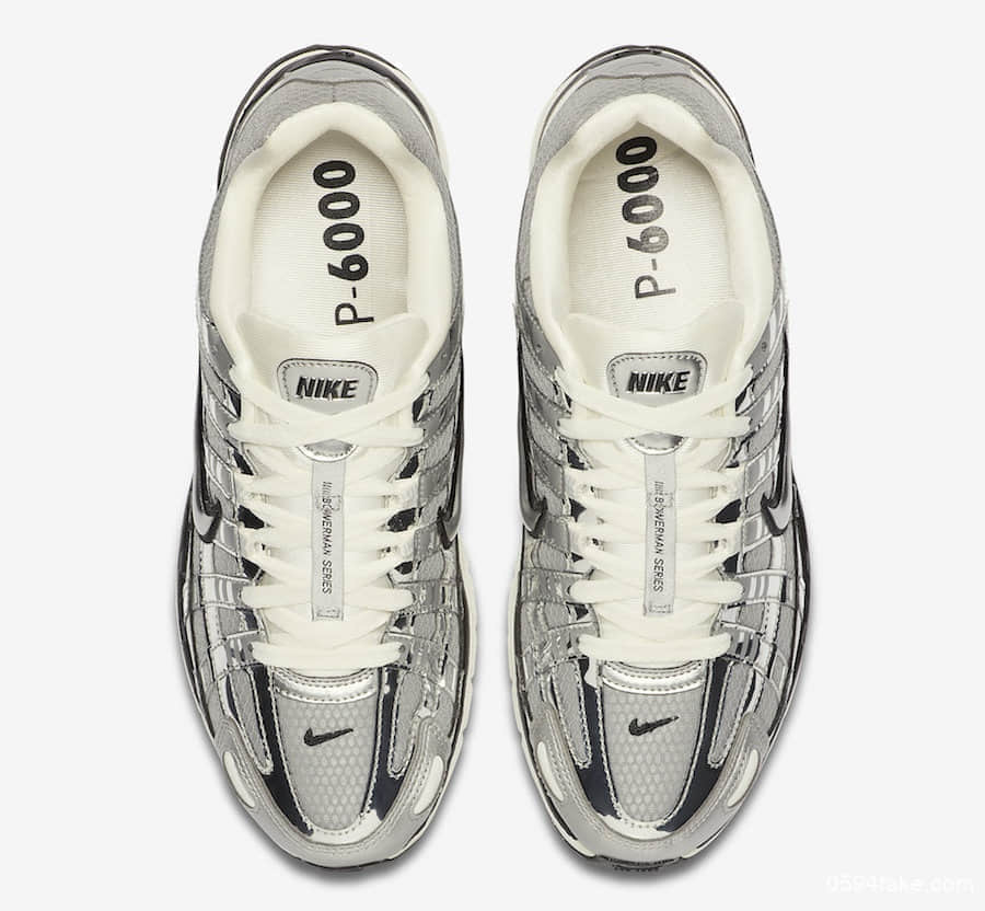 超级亮眼的金属银配色!复古跑鞋Nike P-6000“Metallic Silver”现已发售! 货号:CN0149-001