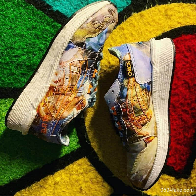 ASICS x Vivienne Westwood这款油画联名将于8月17日发售!文艺气息充斥着整双鞋! 货号:1191A253-410