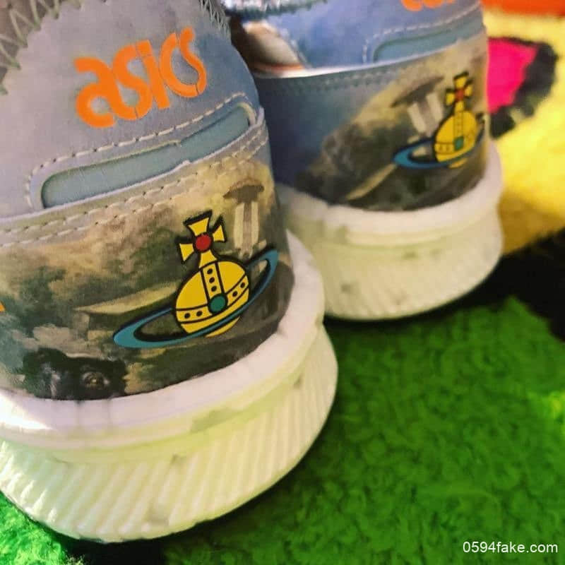 ASICS x Vivienne Westwood这款油画联名将于8月17日发售!文艺气息充斥着整双鞋! 货号:1191A253-410