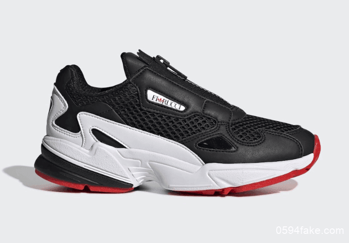 经典外观复古配色!Fiorucci x adidas Falcon Zip将于9月1日发售! 货号:EF3644