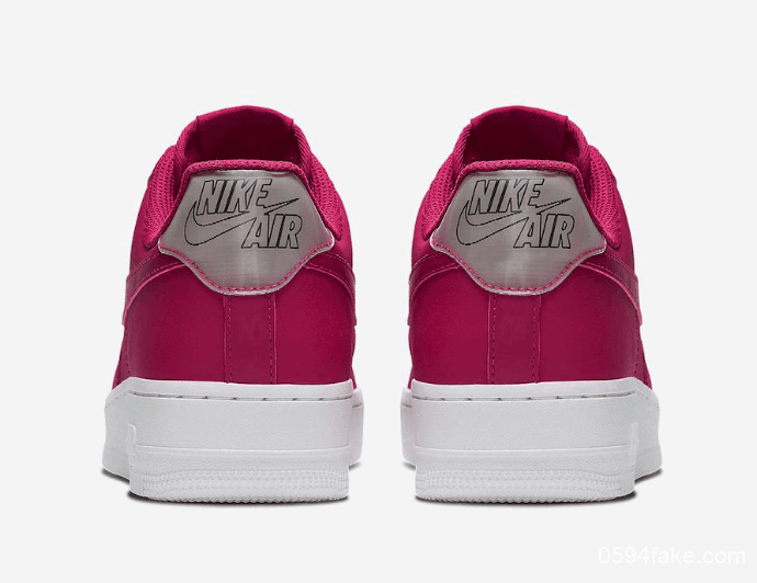 Nike Air Force 1全新配色登场!好看到溢出屏幕的玫粉色! 货号:AO2132-601