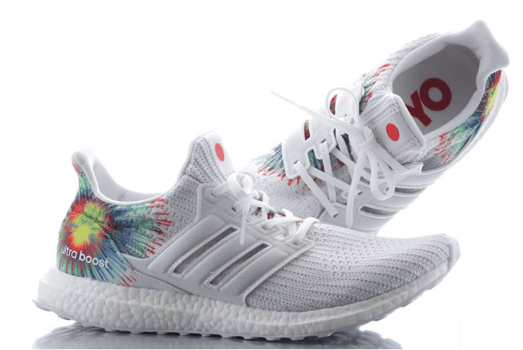 adidas Ultra Boost“Japan”今日发售!扎染烟花绚烂夺目! 货号:FW3730