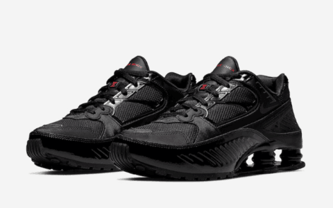 气质黑!Nike Shox Enigma“Triple Black”将于9月5日发售 货号:BQ9001-001
