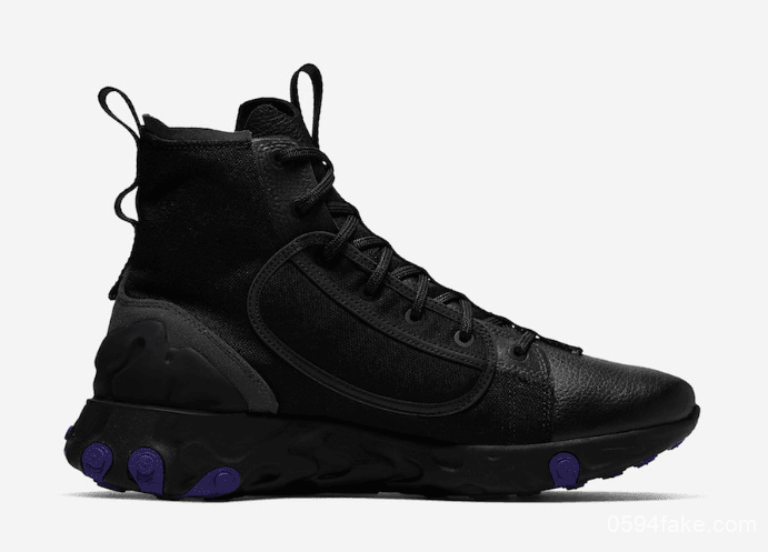 Nike全新鞋款React Ianga曝光!军靴造型个性十足! 货号:AV5555-002