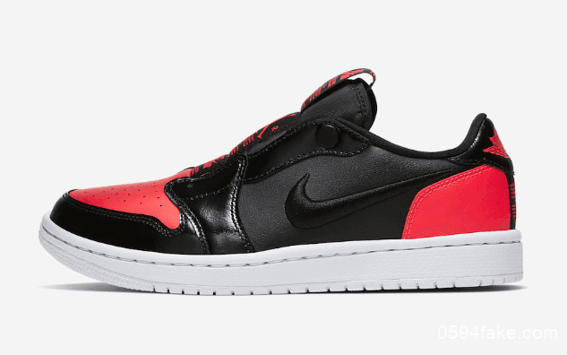 刺绣Swoosh精美又立体!Air Jordan 1 Low Slip新配色现已发售! 货号:AV3918-600