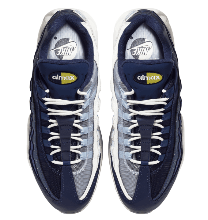 从蓝天白云到黑夜繁星点点!Nike Air Max 95“Day and Night”即将发售 货号:CK1412-400