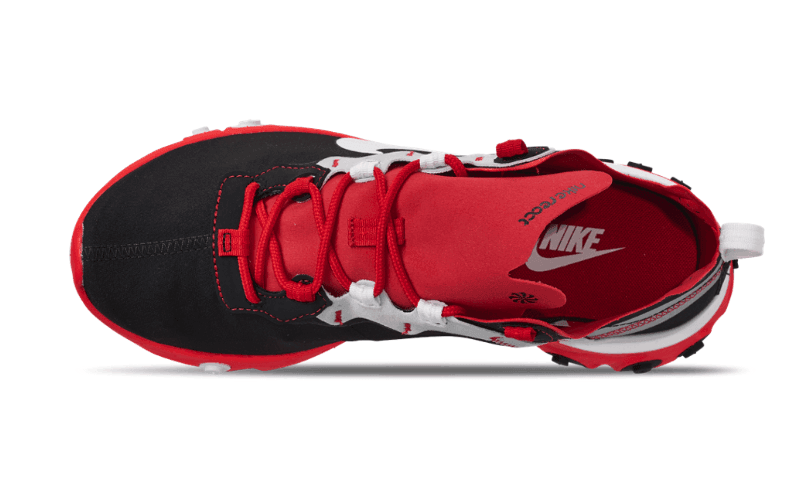 Nike React Element 55迎来新配色!透气纺织鞋面不要太轻便! 货号:CQ9705-001