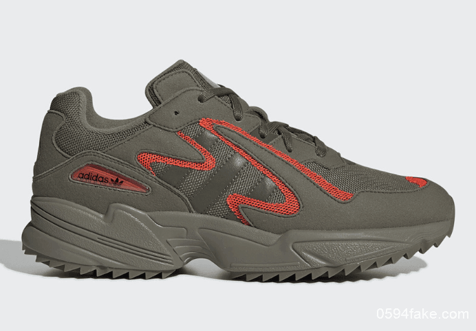 军事风格搭配工装裤绝对酷毙了!adidas Yung-96 Chasm Trail“Raw Khaki”将于9月1日发售! 货号:EE7232