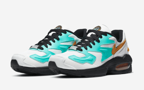 Nike Air Max 2 Light新配色释出!复古却不失清新! 货号:CJ7980-100