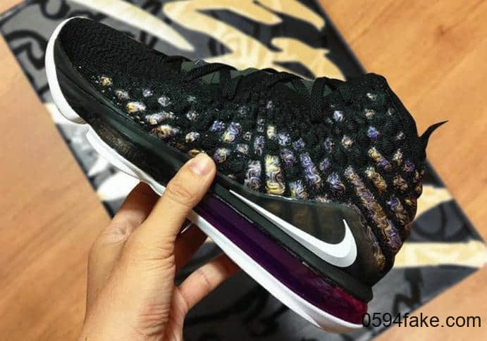 更多细节释出!Nike LeBron 17“ Lakers”将于10月10日发售! 货号:BQ3177-004