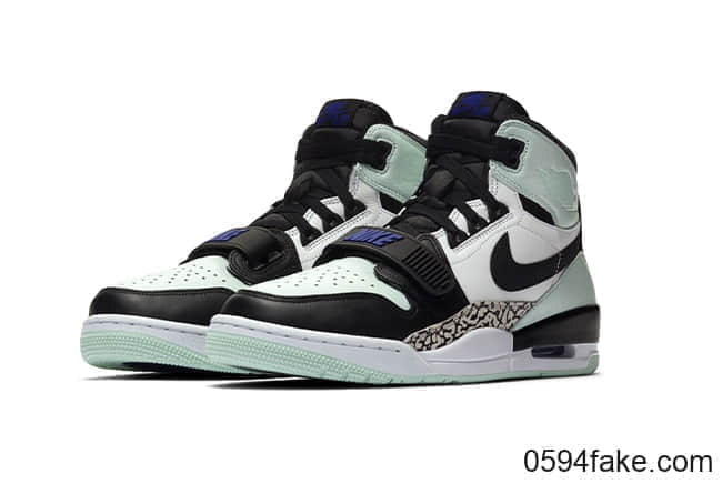 Jordan Legacy 312新配色曝光!清新薄荷绿色调!