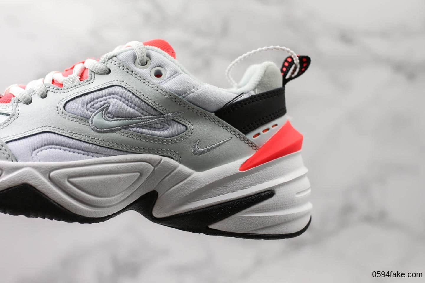 耐克Nike M2K Tekno Pink Foam纯原版本M2K复古潮流百搭旅游老爹鞋青岛原厂一次发泡原模+原楦版本原厂模具开发 货号：AO3108-401