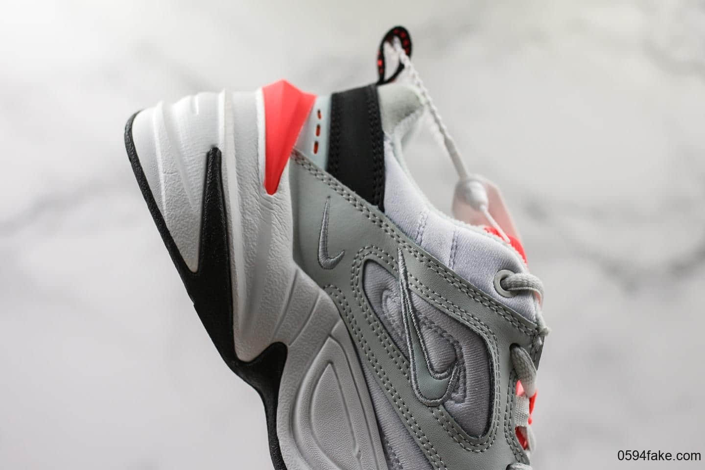 耐克Nike M2K Tekno Pink Foam纯原版本M2K复古潮流百搭旅游老爹鞋青岛原厂一次发泡原模+原楦版本原厂模具开发 货号：AO3108-401