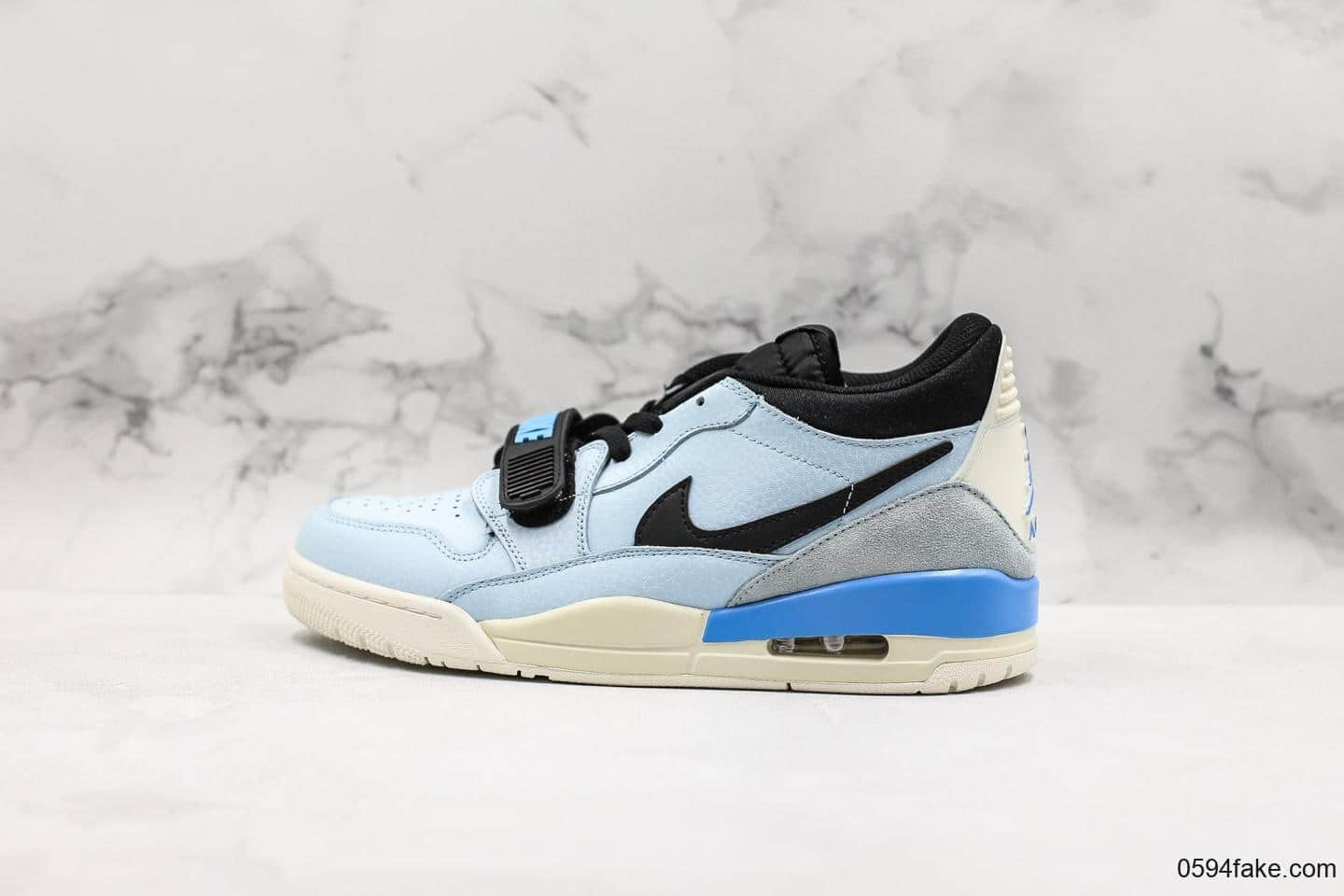 乔丹Jordan Legacy 312 low纯原版本低帮AJ312全新淡蓝配色 货号:CD7069-400