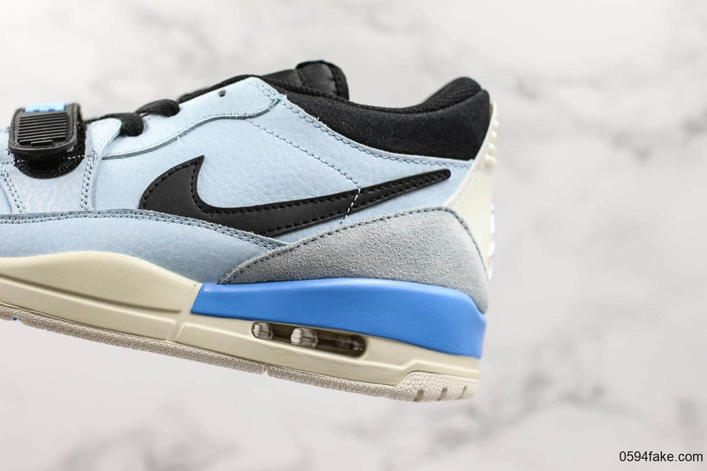 乔丹Jordan Legacy 312 low纯原版本低帮AJ312全新淡蓝配色 货号:CD7069-400