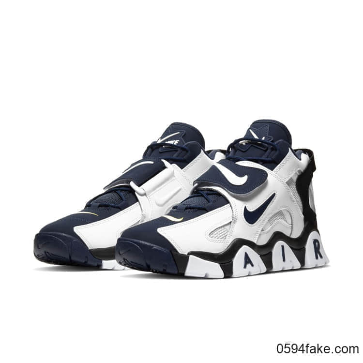 Nike Air Barrage Mid全新配色登场!简约复古!