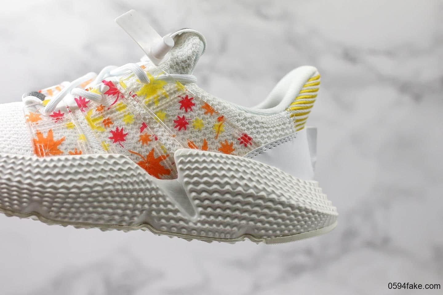 阿迪达斯Adidas Originals Prophere刺猬慢跑鞋恐惧鲨鱼枫叶公司级带半码 原档案开发针织版面正确楦型较准定性 货号:FV4542