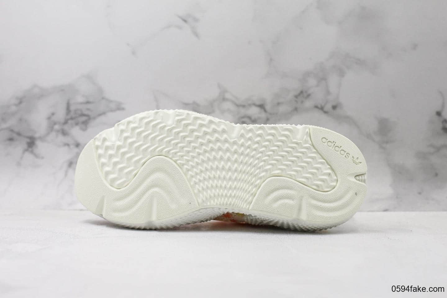 阿迪达斯Adidas Originals Prophere刺猬慢跑鞋恐惧鲨鱼枫叶公司级带半码 原档案开发针织版面正确楦型较准定性 货号:FV4542