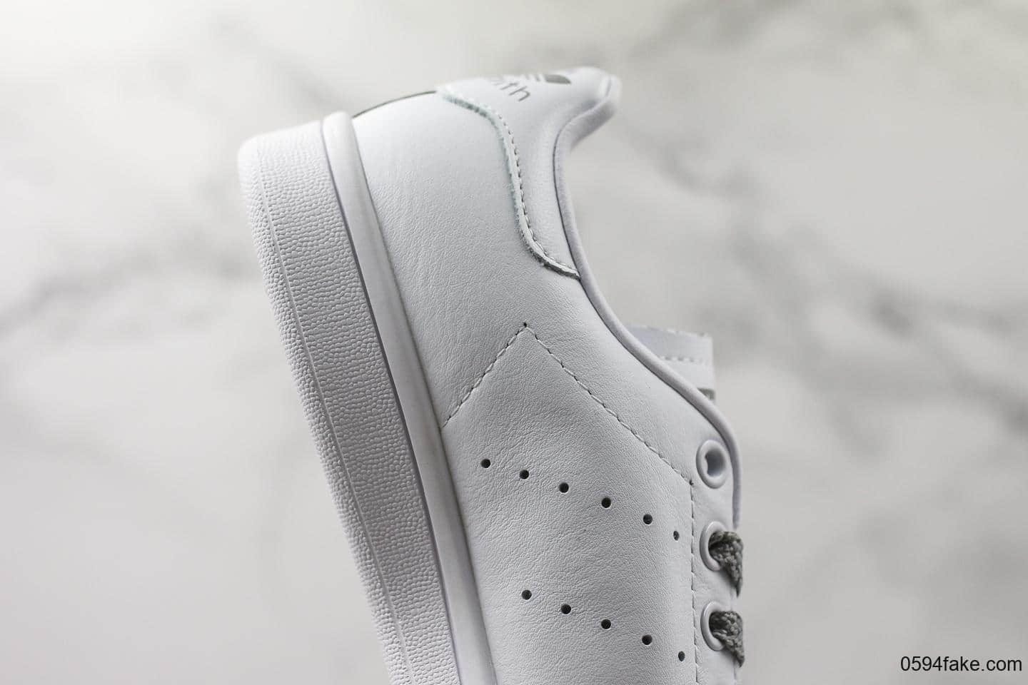 阿迪达斯Adidas stan smith Static纯原版本史密斯满天星3M反光材质原厂高亮鞋带外贸客户指定订单国外限量款 货号:BD7455