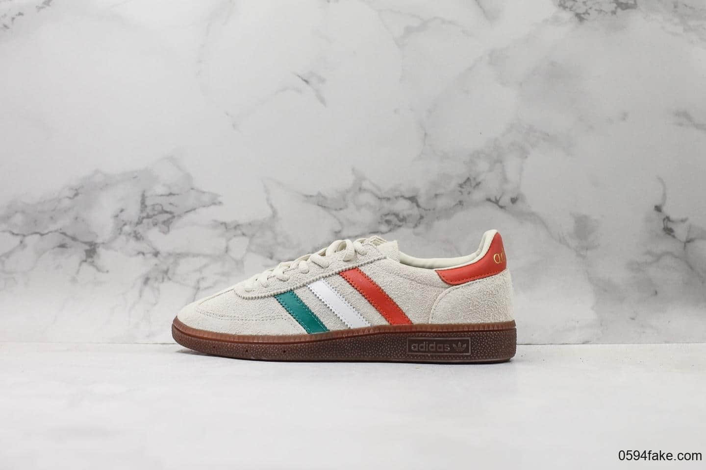 阿迪达斯Adidas Originals Handball Spezial复古休闲板鞋全鞋采用进口头层猪八制作牛筋耐磨大底 货号:DB3570