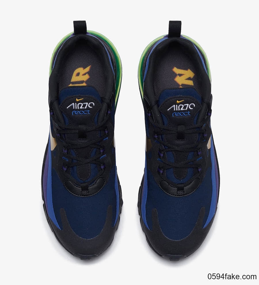 Nike Air Max 270 React新配色登场!气质出众! 货号:AO4971-005