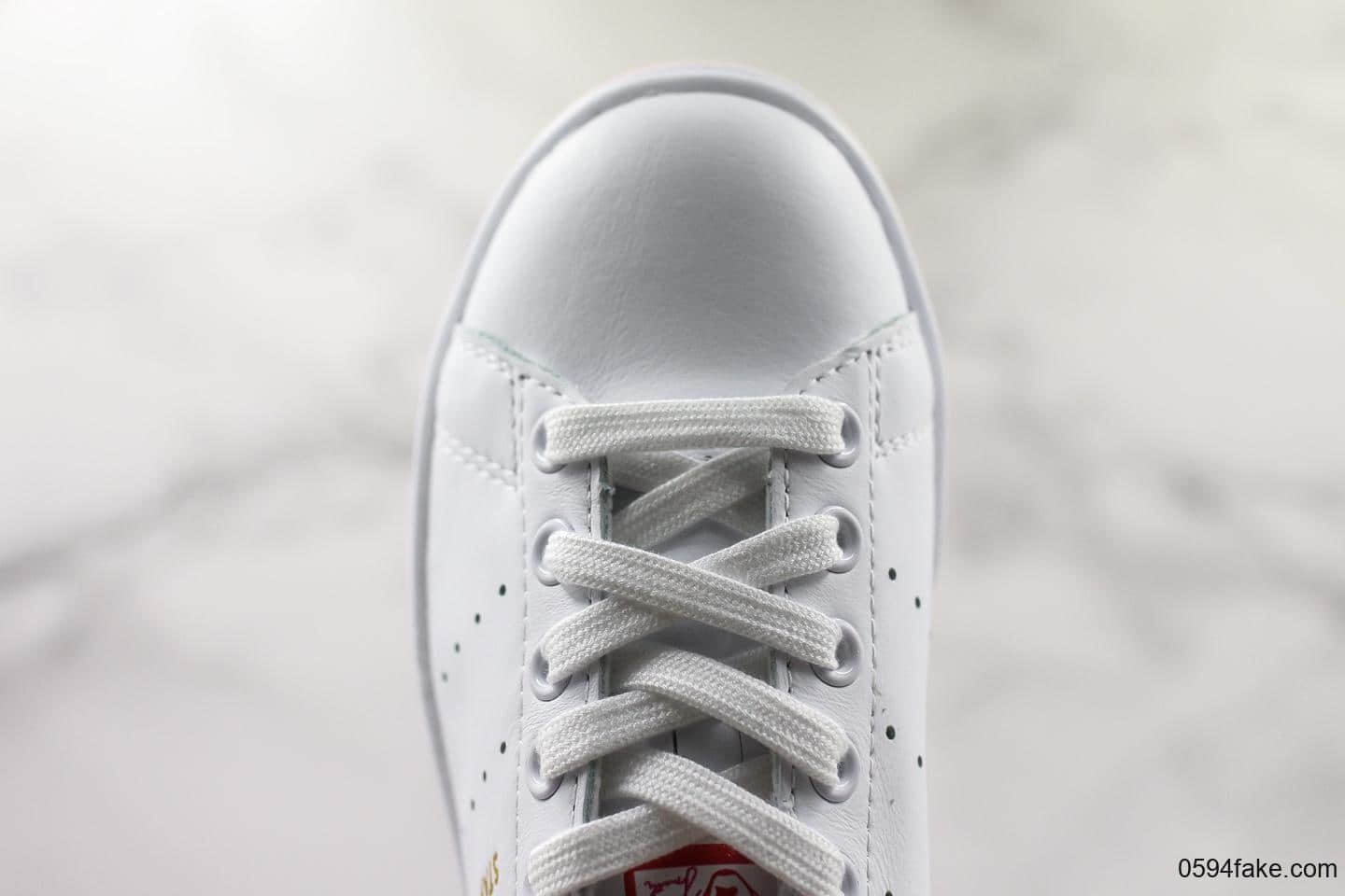 阿迪达斯Adidas STAN SMITH公司级版本史密斯高密度EVA发泡软中底拉帮工艺渐变红限定配色 货号:EG8133