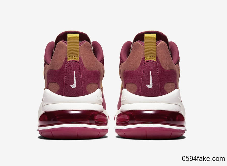 少女配色!这双Nike Air Max 270 React你心动了吗? 货号:AO4971-601