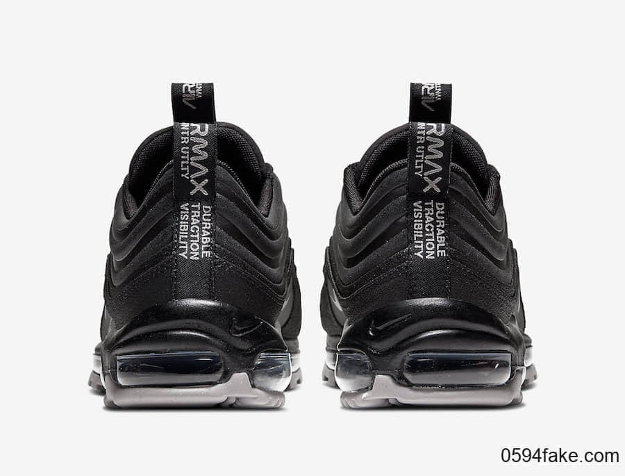 Nike Air Max 97再曝新配色!防水鞋面下雨也不怕! 货号:BQ5615-001