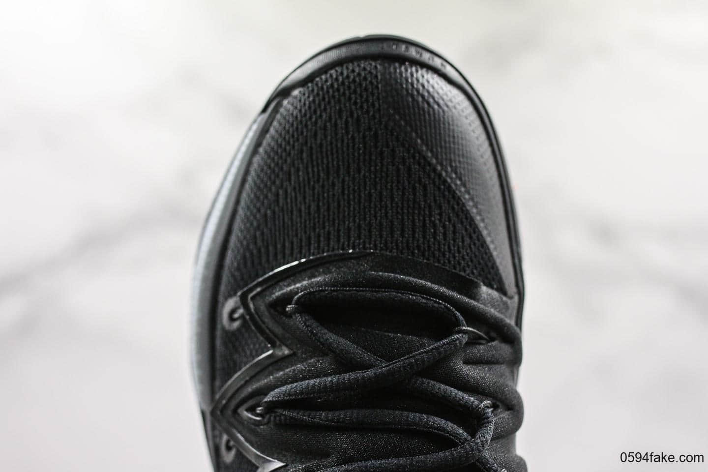 耐克Nike Kyrie 5公司级版本欧文5代实战篮球鞋黑红原楦版本原盒原标全新的包裹系统设计真半码磨具制作 货号:AO2919-001