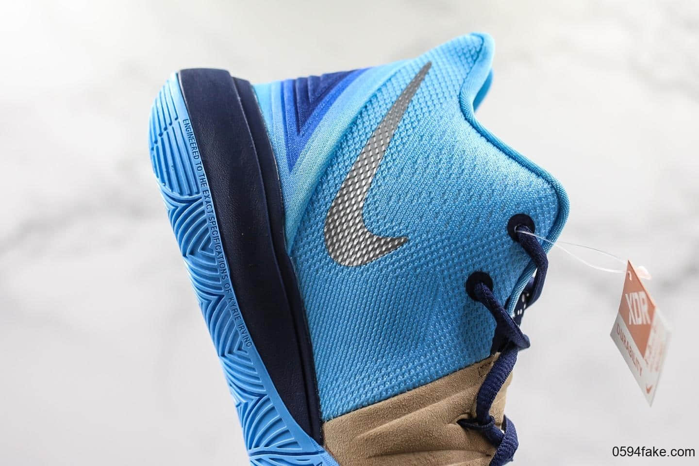 耐克Nike Kyrie 5 SBSP官方同步新品纯原版本欧文5代官方限定配色透气针织织布全新实战缓震大底实战欧文篮球鞋 货号:CI9961-400