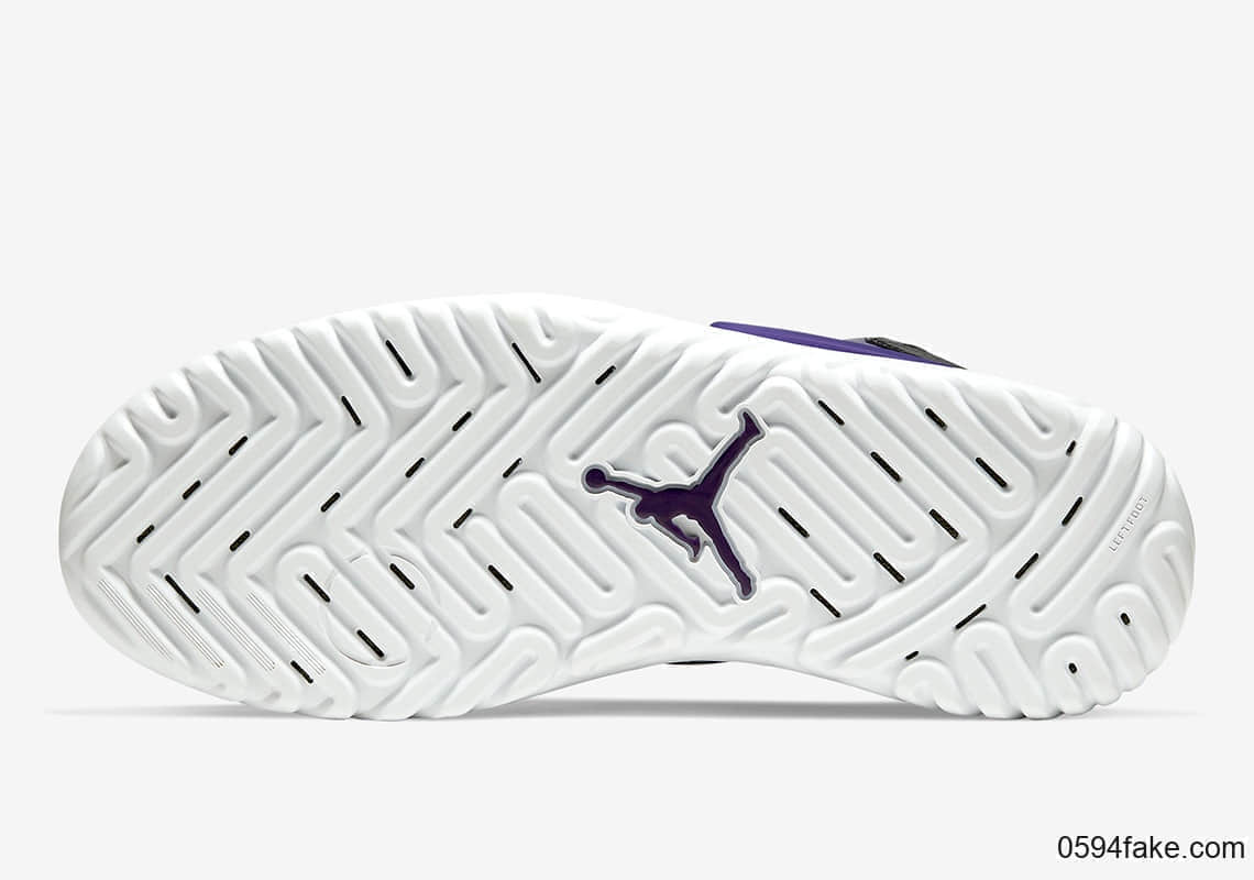 经典黑紫配色!这双Air Jordan 1 React你会入手吗? 货号:AR5321-005