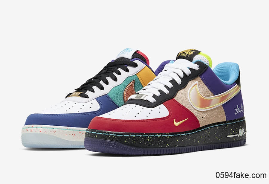 Nike Air Force 1 Low“ What The LA”将于10月1日发售! 货号:CT1117-100