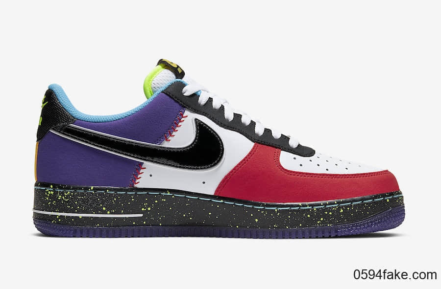 Nike Air Force 1 Low“ What The LA”将于10月1日发售! 货号:CT1117-100