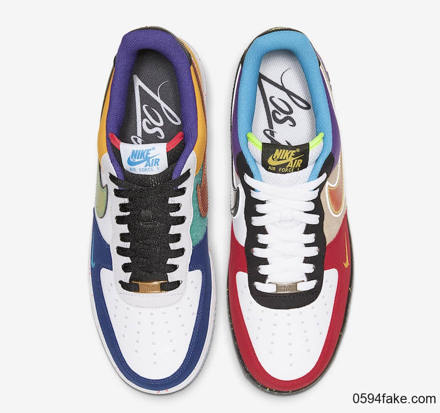 Nike Air Force 1 Low“ What The LA”将于10月1日发售! 货号:CT1117-100