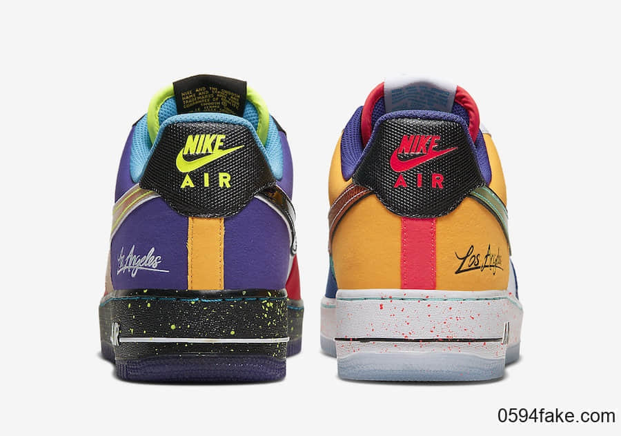 Nike Air Force 1 Low“ What The LA”将于10月1日发售! 货号:CT1117-100