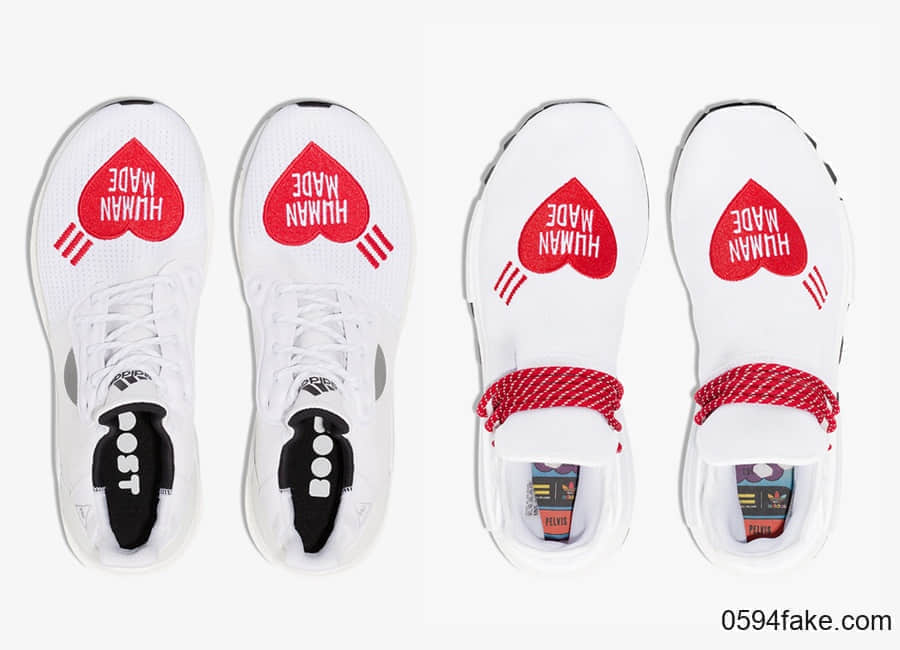 Human Made x Pharrell x adidas联名来袭!红色桃心logo爱意满满!