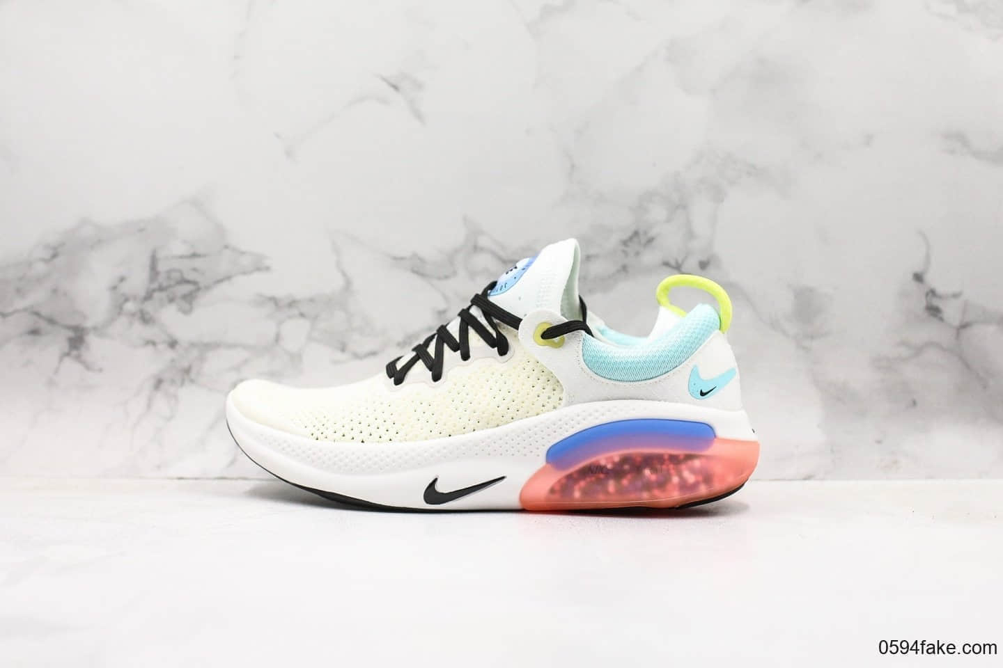 耐克Nike Joyride Run Flyknit Racer Blue纯原版本游玩慢跑系列针织颗粒缓震休闲运动慢跑鞋 货号：AQ2731-101