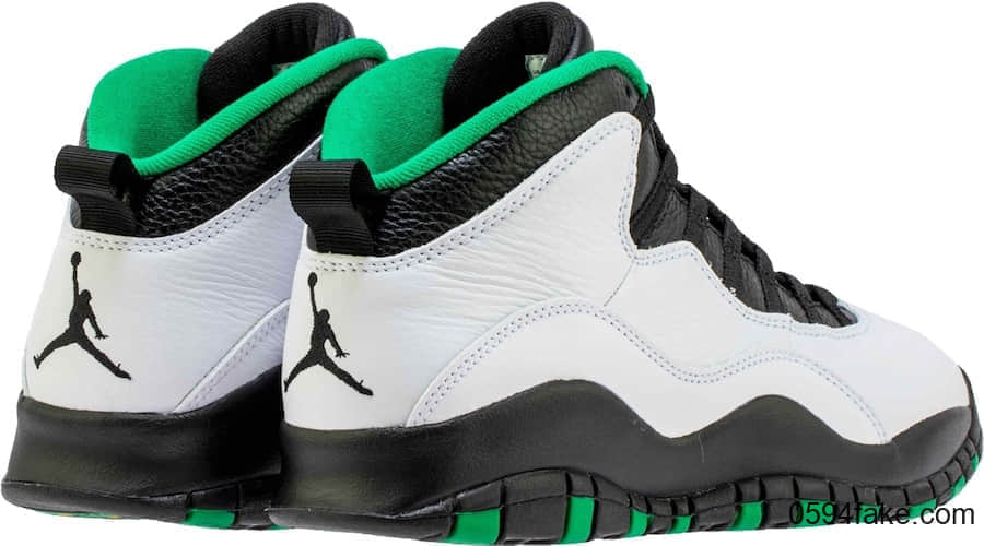 阔别多年!城市系列西雅图配色回归!Air Jordan 10“ Seattle”将于10月19日发售! 货号:310805-137