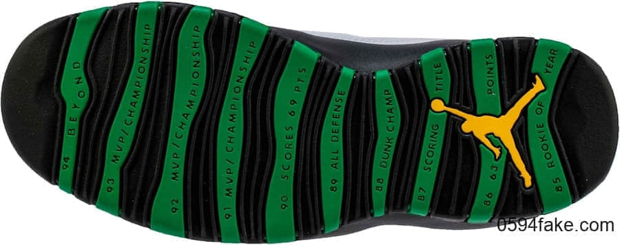 阔别多年!城市系列西雅图配色回归!Air Jordan 10“ Seattle”将于10月19日发售! 货号:310805-137