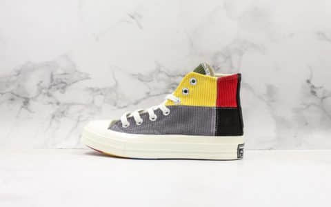 匡威offspring x Converse 1970s联名限定灯芯绒拼接色公司级真标硫化大底 货号：166531C