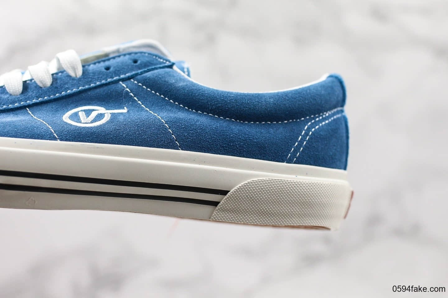 万斯Vans Sid DX安娜海姆系列低帮休闲板鞋蓝色翻毛皮公司级带半码原厂档案开发