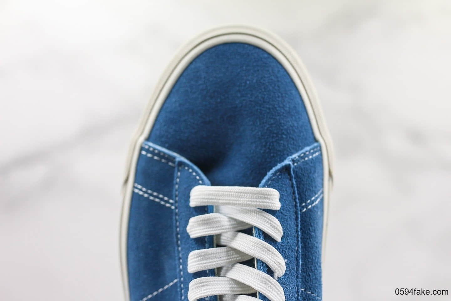 万斯Vans Sid DX安娜海姆系列低帮休闲板鞋蓝色翻毛皮公司级带半码原厂档案开发