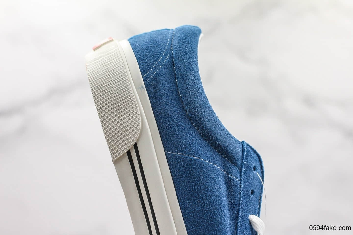 万斯Vans Sid DX安娜海姆系列低帮休闲板鞋蓝色翻毛皮公司级带半码原厂档案开发