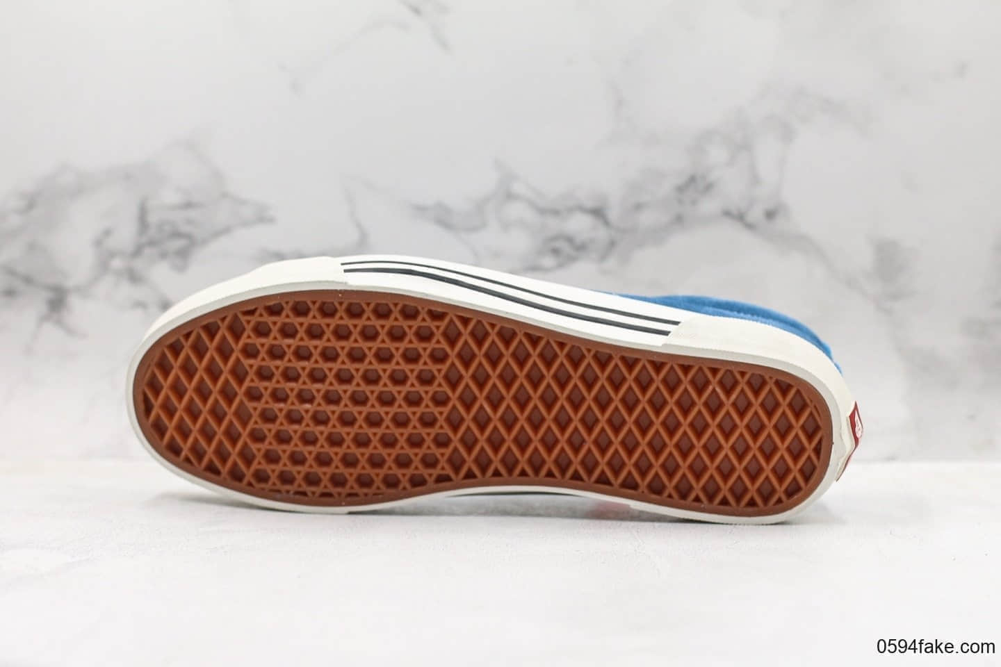 万斯Vans Sid DX安娜海姆系列低帮休闲板鞋蓝色翻毛皮公司级带半码原厂档案开发