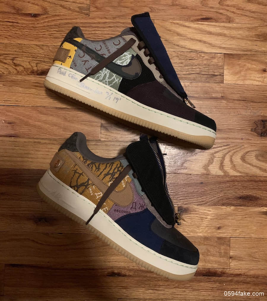 幸运粉丝晒图!我酸了!Travis Scott x Nike Air Force 1 Low全新配色将于今年10月份发售!