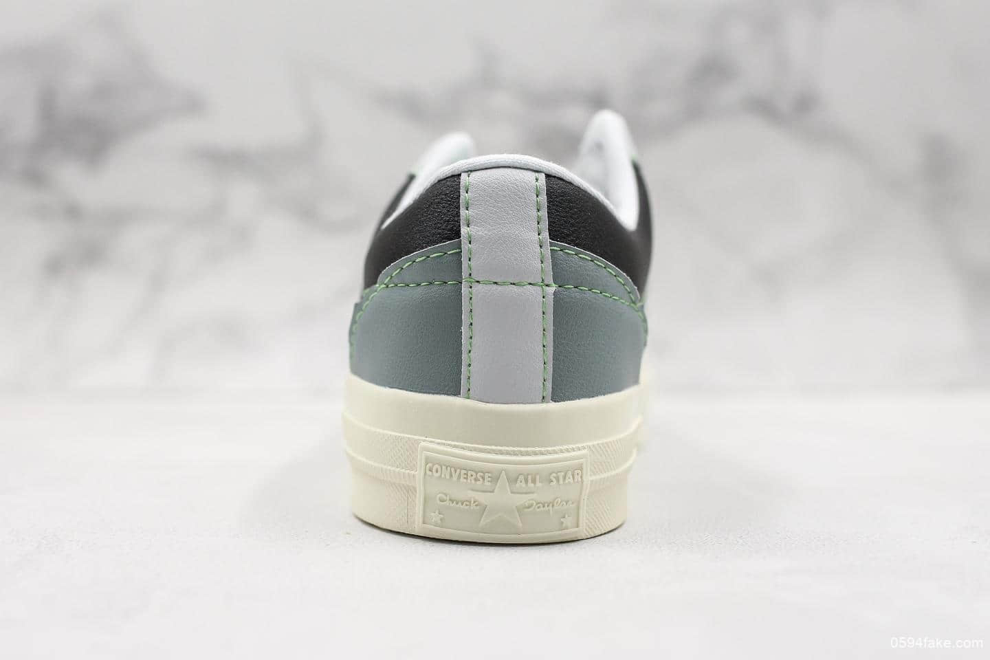 匡威Converse x Golflefleur真标硫化蓝底小花联名休闲情侣板鞋 货号:1640243C