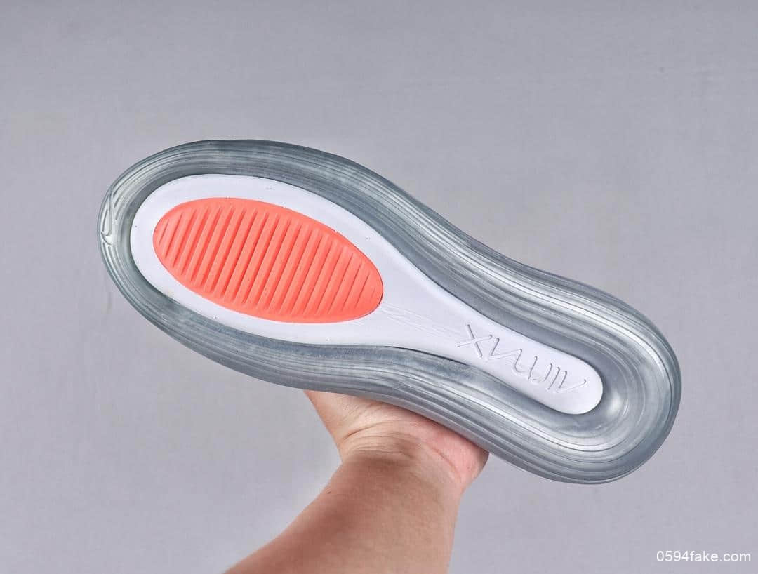 耐克Nike Air Max 720纯原版本天眼气垫原厂鞋面原厂小潘气垫大底区别市面先行错误版本 货号：AR9293-600