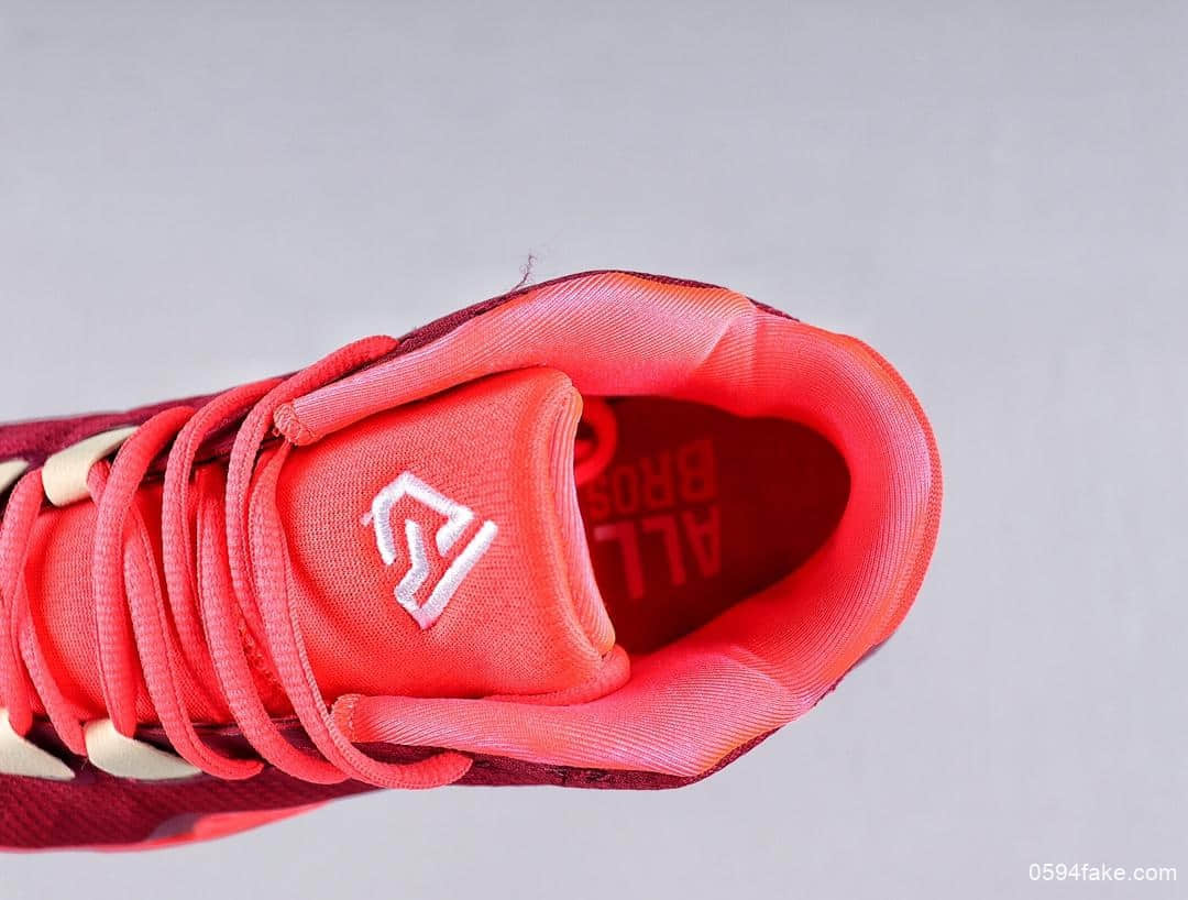 耐克Nike Zoom Freak 1 University Red一代字母哥签名双气垫低帮休闲运动篮球鞋酒红桔红黑黄大倒钩 货号:BQ5422-600