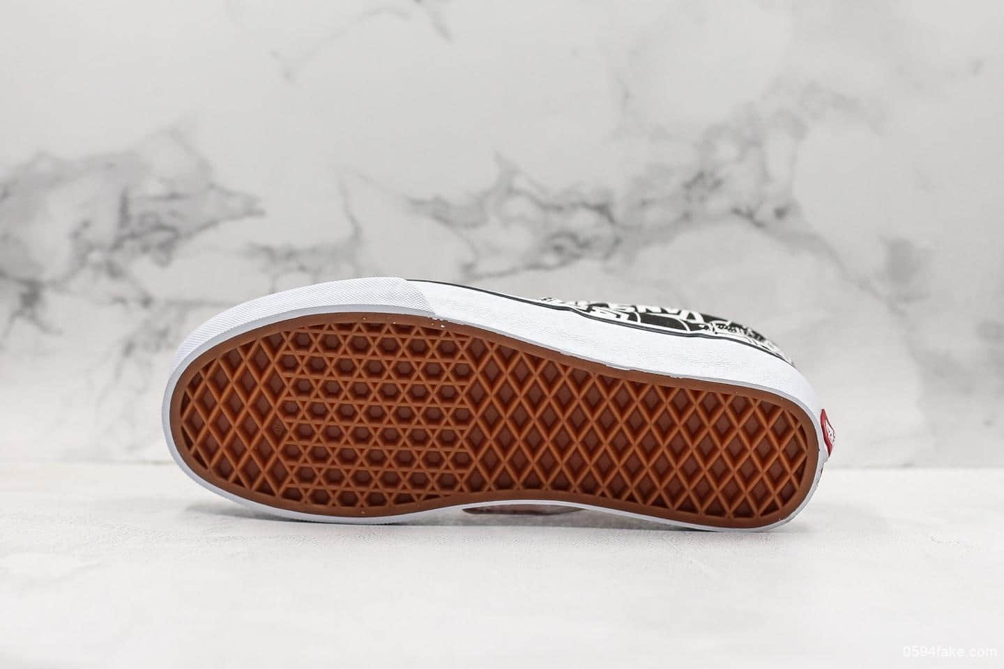 万斯Vans Authentic OTW Repeat字母印花真标硫化工艺原厂钢印完美鞋头包边 货号:VN0A38EMUKL