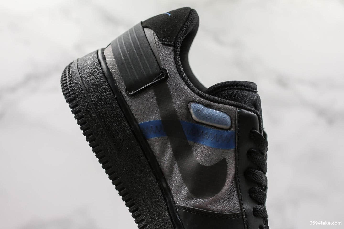 Nike Air Force 1 Type N.354纯原版本空‎军​​一号‎经典‌百‎搭休​闲​​运动机能‌板‎鞋正确​硬‌​质‎头​层牛‌皮‌革透‌‌气‎‎大​网​呼​​吸内​衬​面内‎置‌‎全掌​​air sole气‎‎垫 货号：AT7859-001